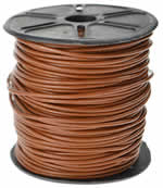 Thin Round Leather Laces - Light Brown 2mm