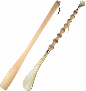 Wood Shoehorns