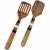 Wood and Bone Spatula set - Front