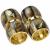 Set of 4 Bone & Brass Napkin Rings - 2 sets - view 3